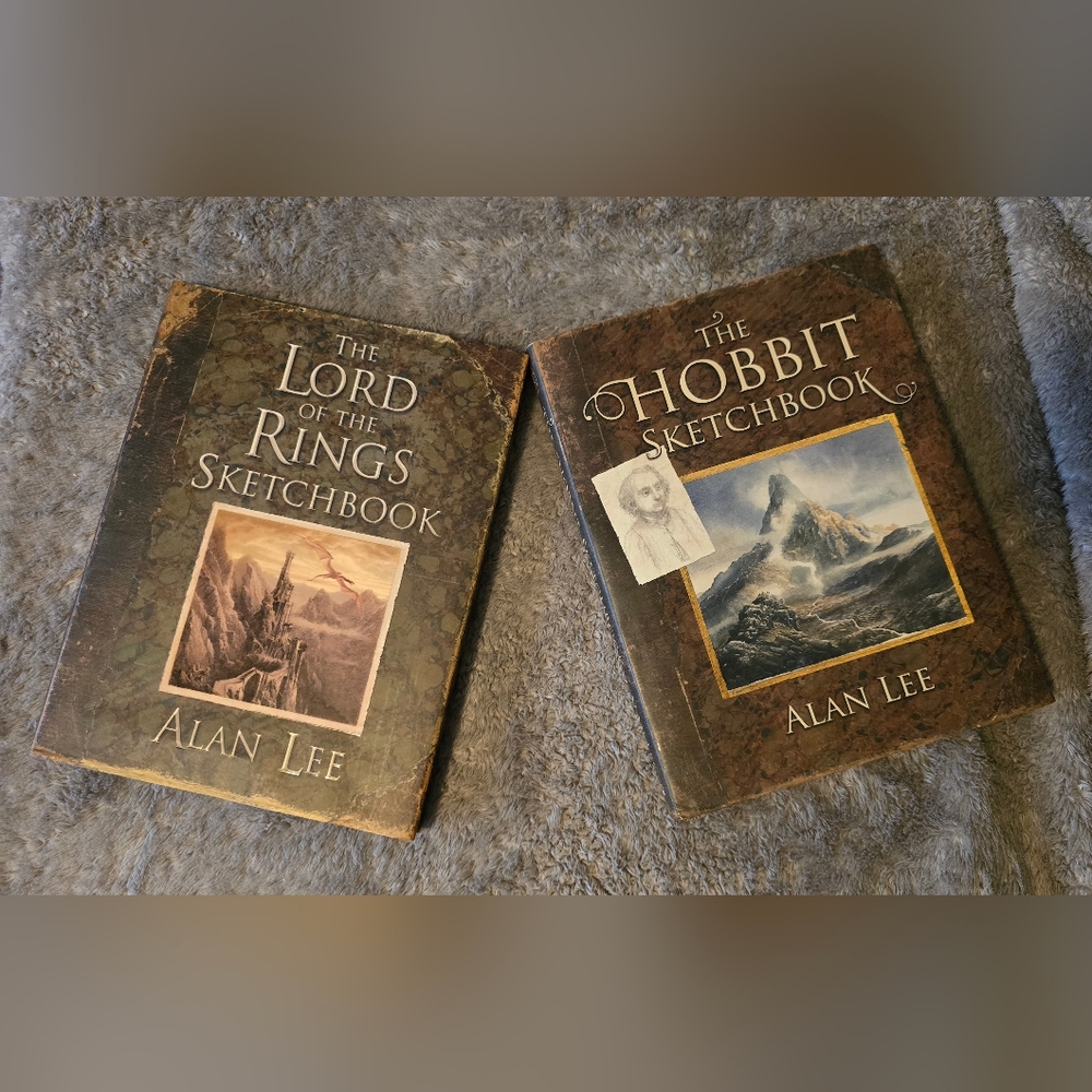 The Lord of the Rings & The Hobbit Sketchbooks By Alan Lee
